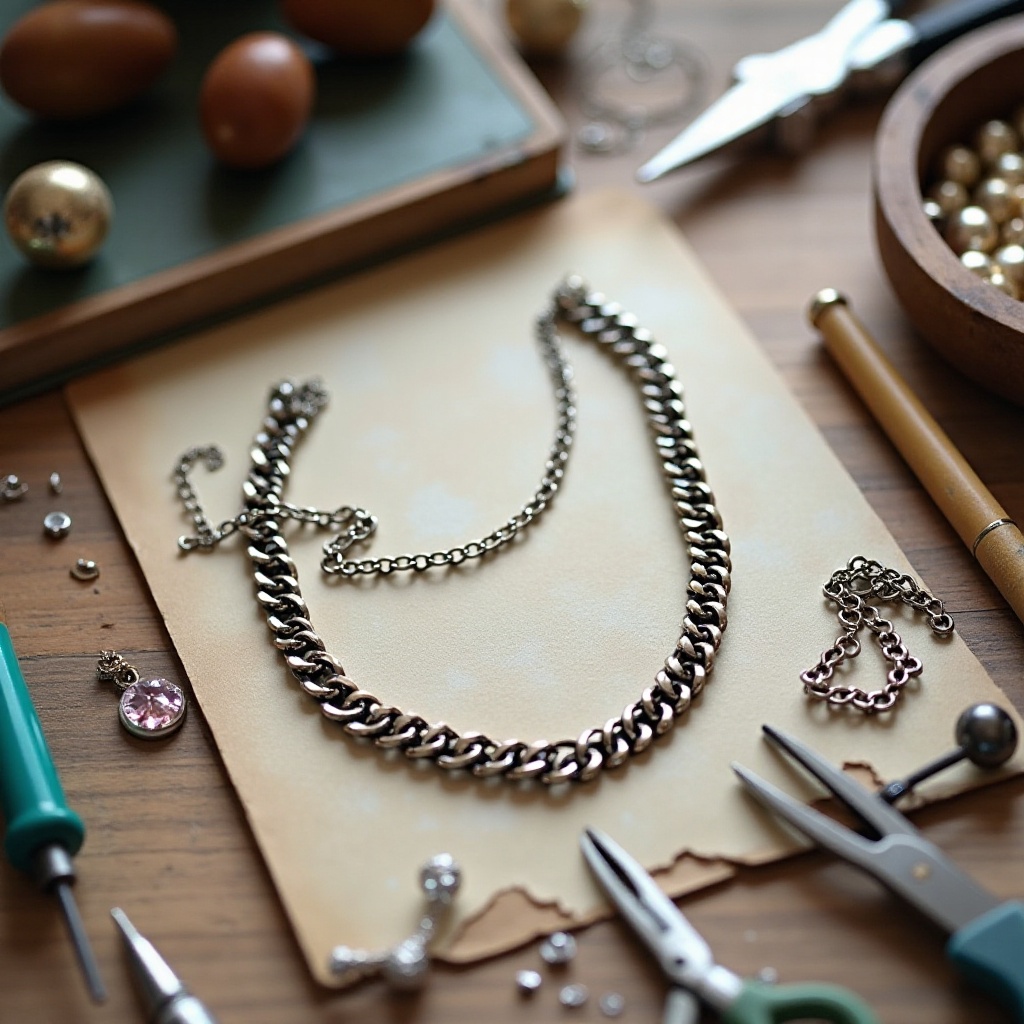 Wie man eine Halskette mit Kette macht: Ein vollständiger DIY-Leitfaden für 2024