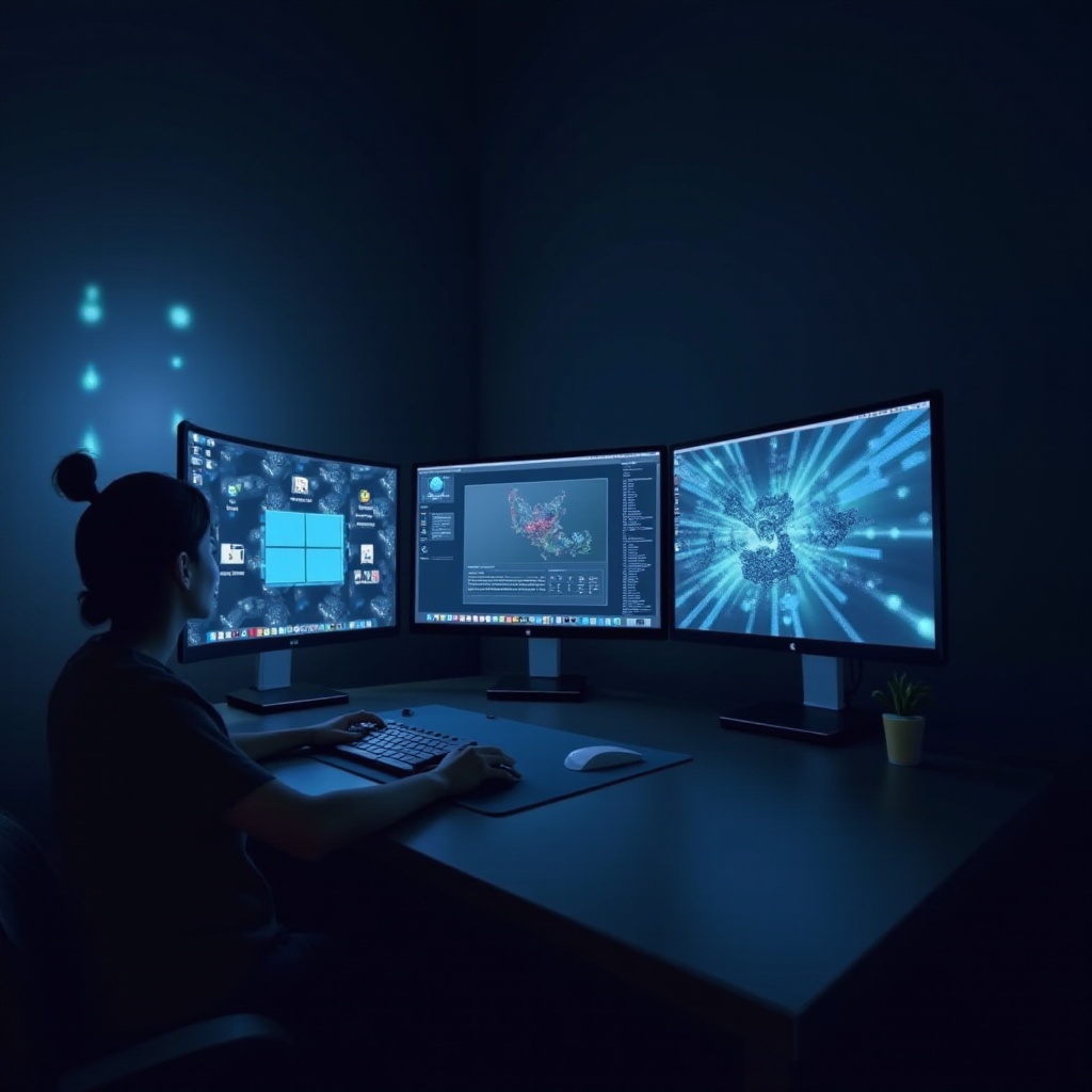 Beherrschung von Multi-Monitor-Setups: So verschieben Sie Apps effizient auf andere Monitore.