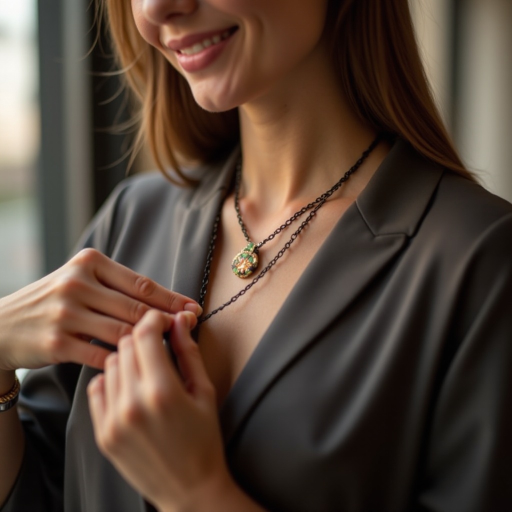 Wie man eine Halskette bindet: Ein umfassender Leitfaden für stilvolle Looks.