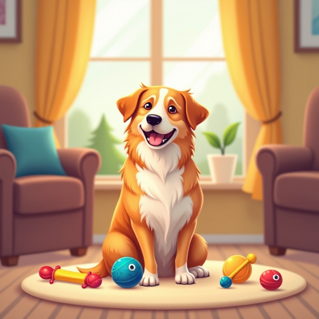 Wie man seinem Hund beibringt, Spielzeug nicht zu zerstören.