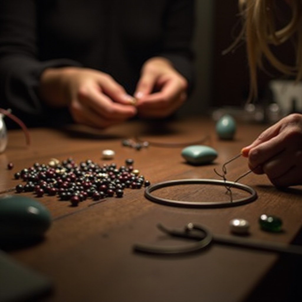 Anleitung zur Herstellung eines Creolen-Ohrrings aus Draht: Eine Schritt-für-Schritt-Anleitung